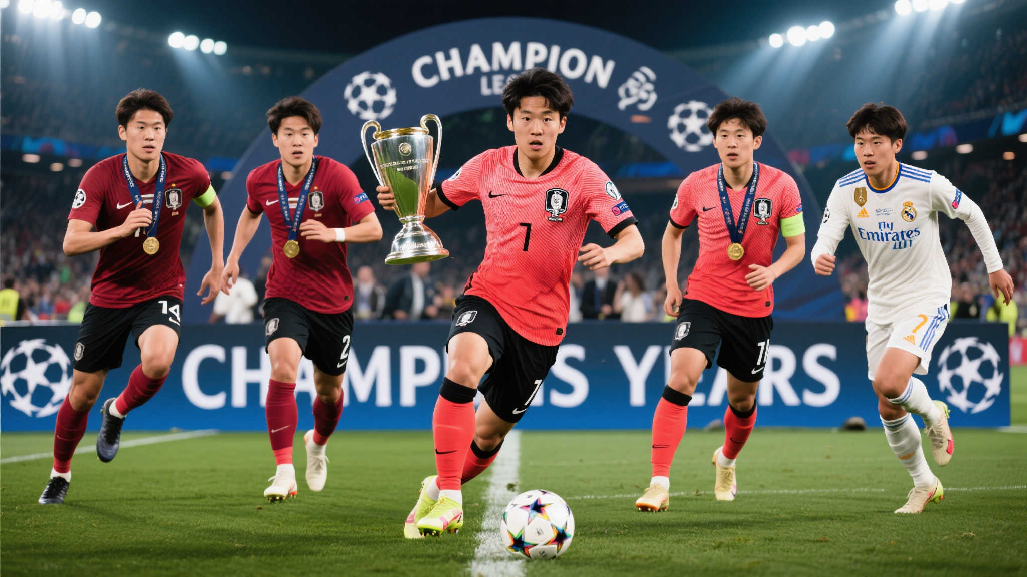 亚洲荣耀!五大球星斩获冠军,李刚仁闪耀赛季 每一个足球迷都期待看到亚洲球员在国际赛场上闪耀光芒