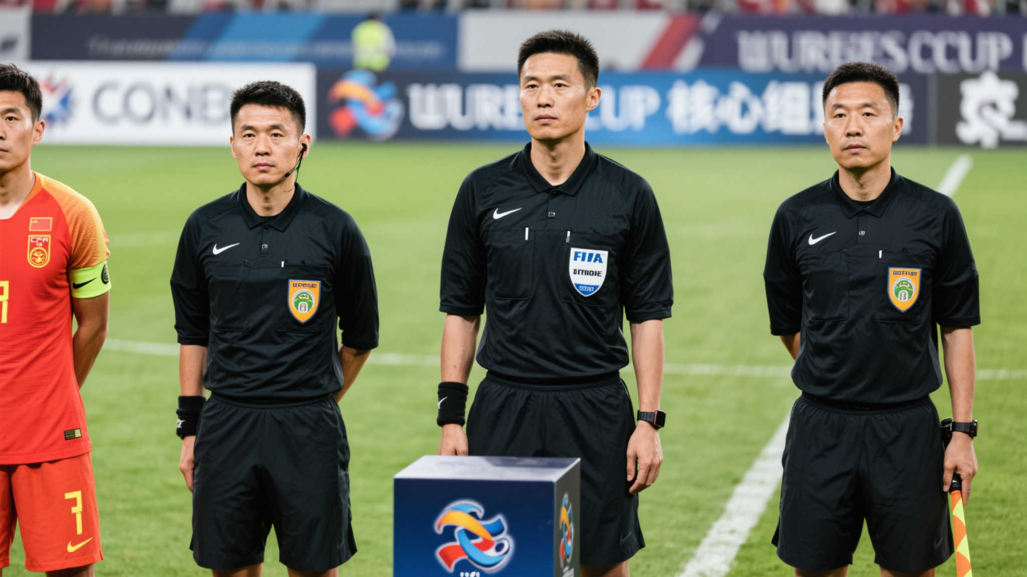 作为国内最著名足球主裁之一，*马宁多次执法亚冠、世